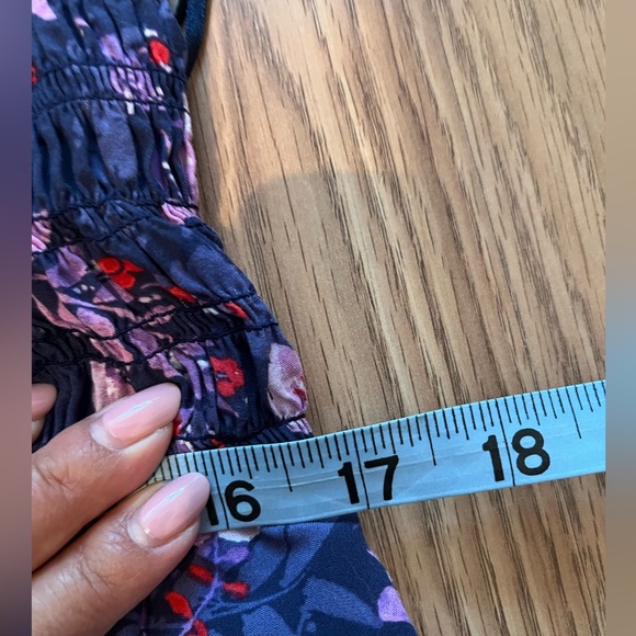 💜 Maison Jules midi length jumpsuit. Size medium. Gently used. 💜 - Picture 4 of 9